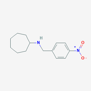 N-(4-nitrobenzyl)cycloheptanamine