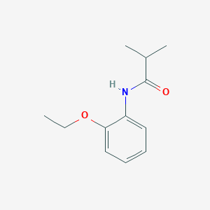 molecular formula C12H17NO2 B187461 N-(2-ethoxyphenyl)-2-methylpropanamide CAS No. 71182-39-3