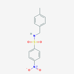 B187462 N-(4-methylbenzyl)-4-nitrobenzenesulfonamide CAS No. 5523-88-6