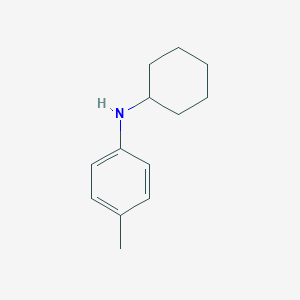 molecular formula C13H19N B187464 N-cyclohexyl-4-methylaniline CAS No. 10386-93-3