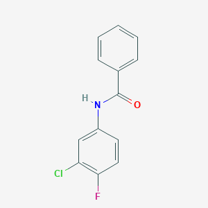 N-(3-Chloro-4-fluorophenyl)benzamide