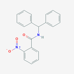 N-(diphenylmethyl)-2-nitrobenzamide