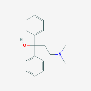 molecular formula C17H21NO B187487 3-(Dimethylamino)-1,1-diphenylpropan-1-ol CAS No. 4320-42-7