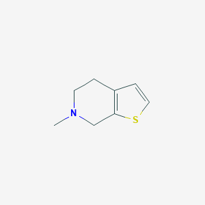 molecular formula C8H11NS B187503 6-Methyl-4,5,6,7-tetrahydrothieno[2,3-c]pyridine CAS No. 123279-90-3