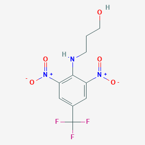 1-Propanol, 3-((2,6-dinitro-4-(trifluoromethyl)phenyl)amino)-