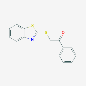 2-(1,3-Benzothiazol-2-ylsulfanyl)-1-phenylethanone