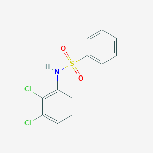molecular formula C12H9Cl2NO2S B187528 N-(2,3-dichlorophenyl)benzenesulfonamide CAS No. 92589-22-5