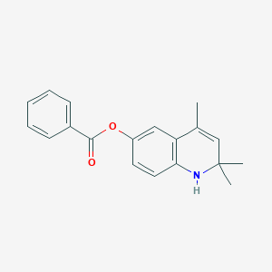 2,2,4-Trimethyl-1,2-dihydroquinolin-6-yl benzoate