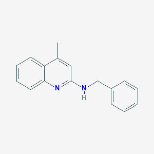 molecular formula C17H16N2 B187545 N-benzyl-4-methylquinolin-2-amine CAS No. 81102-84-3