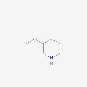 molecular formula C8H17N B187548 3-异丙基哌啶 CAS No. 13603-18-4