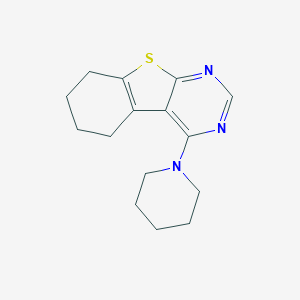 4-(1-Piperidinyl)-5,6,7,8-tetrahydro[1]benzothieno[2,3-d]pyrimidine