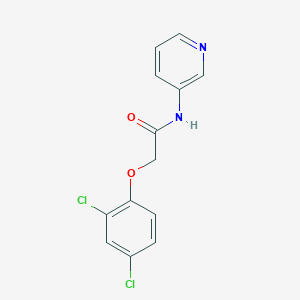 molecular formula C13H10Cl2N2O2 B187558 2-(2,4-二氯苯氧基)-N-(3-吡啶基)乙酰胺 CAS No. 25288-49-7