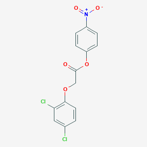 molecular formula C14H9Cl2NO5 B187573 4-Nitrophenyl (2,4-dichlorophenoxy)acetate CAS No. 67829-93-0
