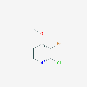 molecular formula C6H5BrClNO B187581 3-Bromo-2-chloro-4-methoxypyridine CAS No. 144584-29-2