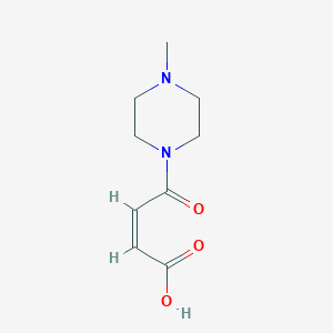 molecular formula C9H14N2O3 B187582 4-(4-Methyl-piperazin-1-yl)-4-oxo-but-2-enoic acid CAS No. 42574-70-9