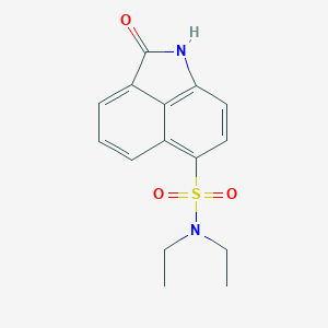 N,N-diethyl-2-oxo-1,2-dihydrobenzo[cd]indole-6-sulfonamide