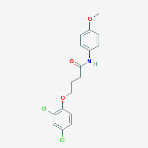 B187587 4-(2,4-dichlorophenoxy)-N-(4-methoxyphenyl)butanamide CAS No. 5271-47-6