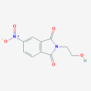 molecular formula C10H8N2O5 B187595 N-(2-Hydroxyethyl)-4-nitrophthalimide CAS No. 55080-96-1