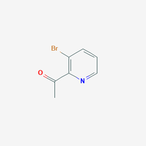 molecular formula C7H6BrNO B187598 1-(3-Bromopyridin-2-yl)ethanone CAS No. 111043-09-5