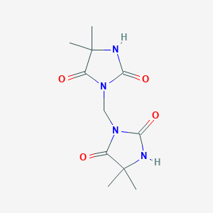 3,3'-Methylenebis(5,5-dimethylimidazolidine-2,4-dione)