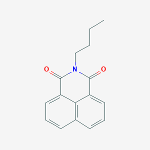 molecular formula C16H15NO2 B187606 2-Butyl-1H-benzo[de]isoquinoline-1,3(2H)-dione CAS No. 6914-62-1