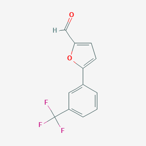5-[3-(Trifluoromethyl)phenyl]-2-furaldehyde