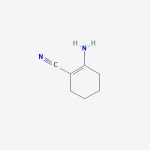 molecular formula C7H10N2 B187647 2-Aminocyclohex-1-ene-1-carbonitrile CAS No. 15595-71-8