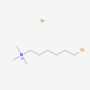 molecular formula C9H21Br2N B018765 (6-Bromohexyl)trimethylammonium Bromide CAS No. 32765-81-4