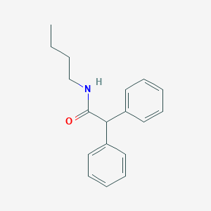 molecular formula C18H21NO B187661 N-Butyl-2,2-diphenylacetamide CAS No. 4107-02-2