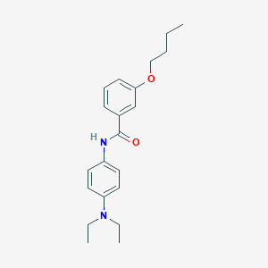 3-butoxy-N-[4-(diethylamino)phenyl]benzamide