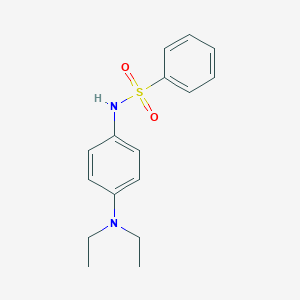 N-[4-(diethylamino)phenyl]benzenesulfonamide