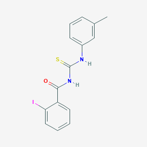 2-iodo-N-[(3-methylphenyl)carbamothioyl]benzamide