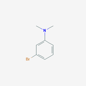 molecular formula C8H10BrN B018768 3-Bromo-N,N-dimethylaniline CAS No. 16518-62-0