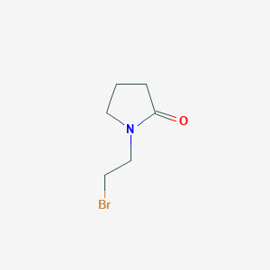 molecular formula C6H10BrNO B187686 1-(2-Bromoethyl)pyrrolidin-2-one CAS No. 117018-99-2