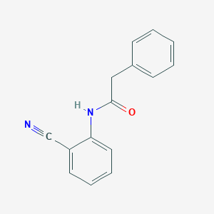 N-(2-cyanophenyl)-2-phenylacetamide
