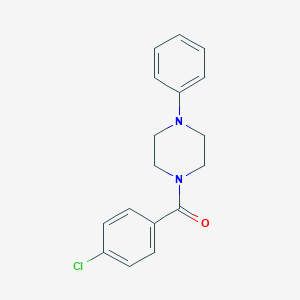 molecular formula C17H17ClN2O B187694 1-(4-Chlorobenzoyl)-4-phenylpiperazine CAS No. 18907-57-8