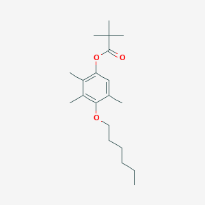 B018770 1-O-Hexyl-4-pivaloyl-2,3,5-trimethylhydroquinone CAS No. 153474-18-1