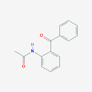 molecular formula C15H13NO2 B187708 N-(2-Benzoylphenyl)acetamide CAS No. 85-99-4