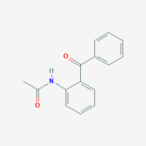 molecular formula C15H13NO2 B187708 2-乙酰氨基二苯甲酮 CAS No. 85-99-4