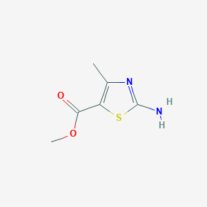 molecular formula C6H8N2O2S B187723 Methyl 2-amino-4-methylthiazole-5-carboxylate CAS No. 3829-80-9