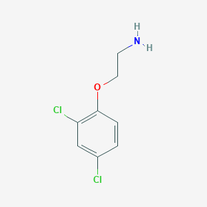 molecular formula C8H9Cl2NO B187727 2-(2,4-Dichlorophenoxy)ethylamine CAS No. 1199-28-6