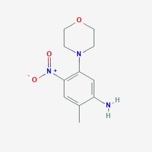 2-Methyl-5-(morpholin-4-yl)-4-nitroaniline