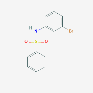 molecular formula C13H12BrNO2S B187743 N-(3-bromophenyl)-4-methylbenzenesulfonamide CAS No. 7510-48-7