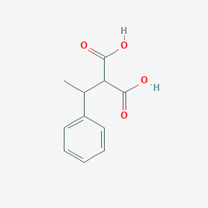 molecular formula C11H12O4 B187753 2-(1-Phenylethyl)malonic acid CAS No. 41103-90-6