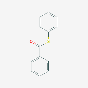 molecular formula C13H10OS B187754 S-phenyl benzenecarbothioate CAS No. 884-09-3