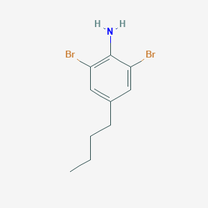 molecular formula C10H13Br2N B187755 2,6-Dibromo-4-butylaniline CAS No. 10546-66-4