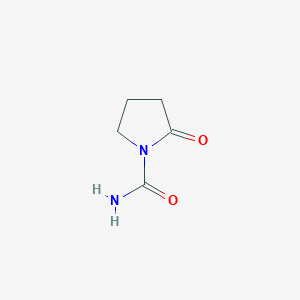 molecular formula C5H8N2O2 B187761 2-Oxopyrrolidine-1-carboxamide CAS No. 40451-67-0