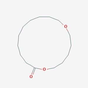 molecular formula C15H28O3 B187765 1,7-Dioxacycloheptadecan-8-one CAS No. 3391-83-1