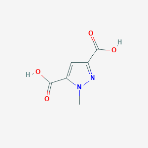 B187775 1-Methyl-1H-pyrazole-3,5-dicarboxylic acid CAS No. 75092-39-6