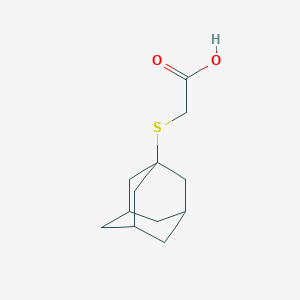 (1-Adamantylthio)acetic acid